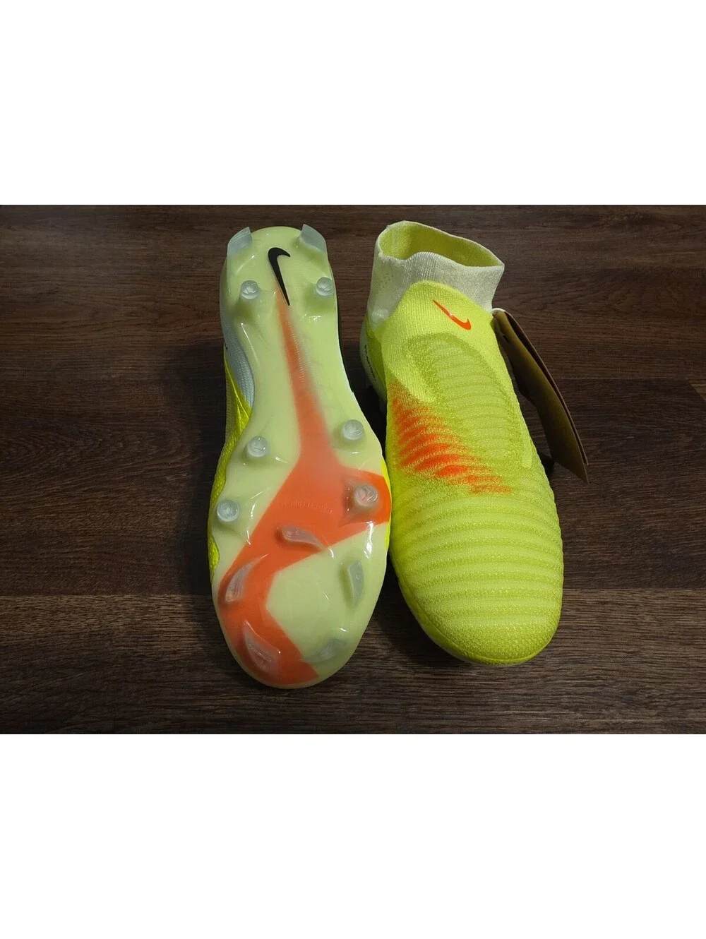 Size 6.5 Nike Phantom 6 High Elite FG Soccer Cleats Max Voltage Mens